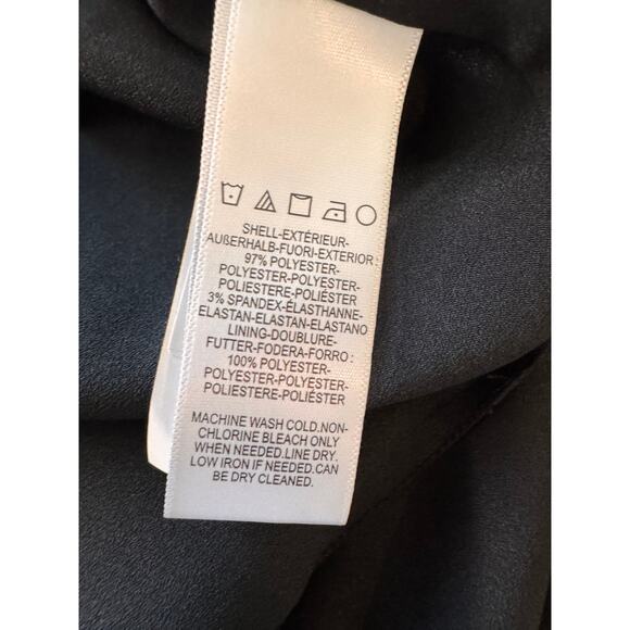 NEW DRESS THE POPULATION Black Sleeveless Amy Gown Maxi Dress Size S - Picture 9 of 10